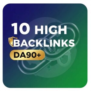 10 High DA90+ Backlinks