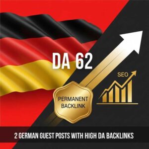 2 German Guest Posts with High DA Backlinks
