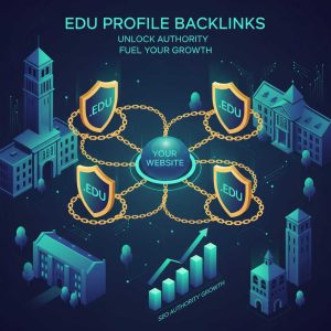 ۵۰ بک‌لینک پروفایلی EDU از دامنه‌های دانشگاهی معتبر (DA 90+)