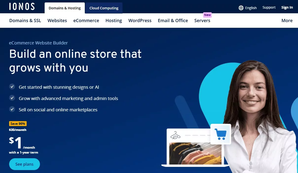 ساخت فروشگاه اینترنتی بینالمللی (E-commerce + SEO)